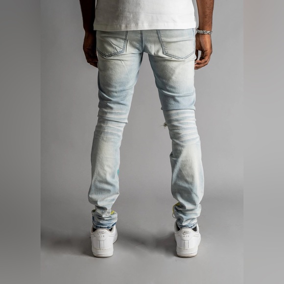 GFTD(BLUE DENIM LOST SOULS JEANS - Picture 3 of 3